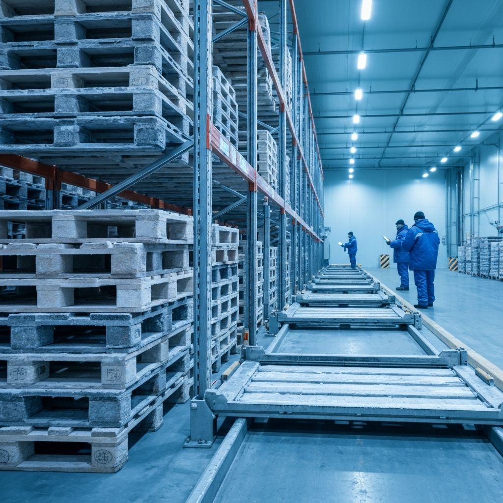 Warehouse conversion to automated cold storage