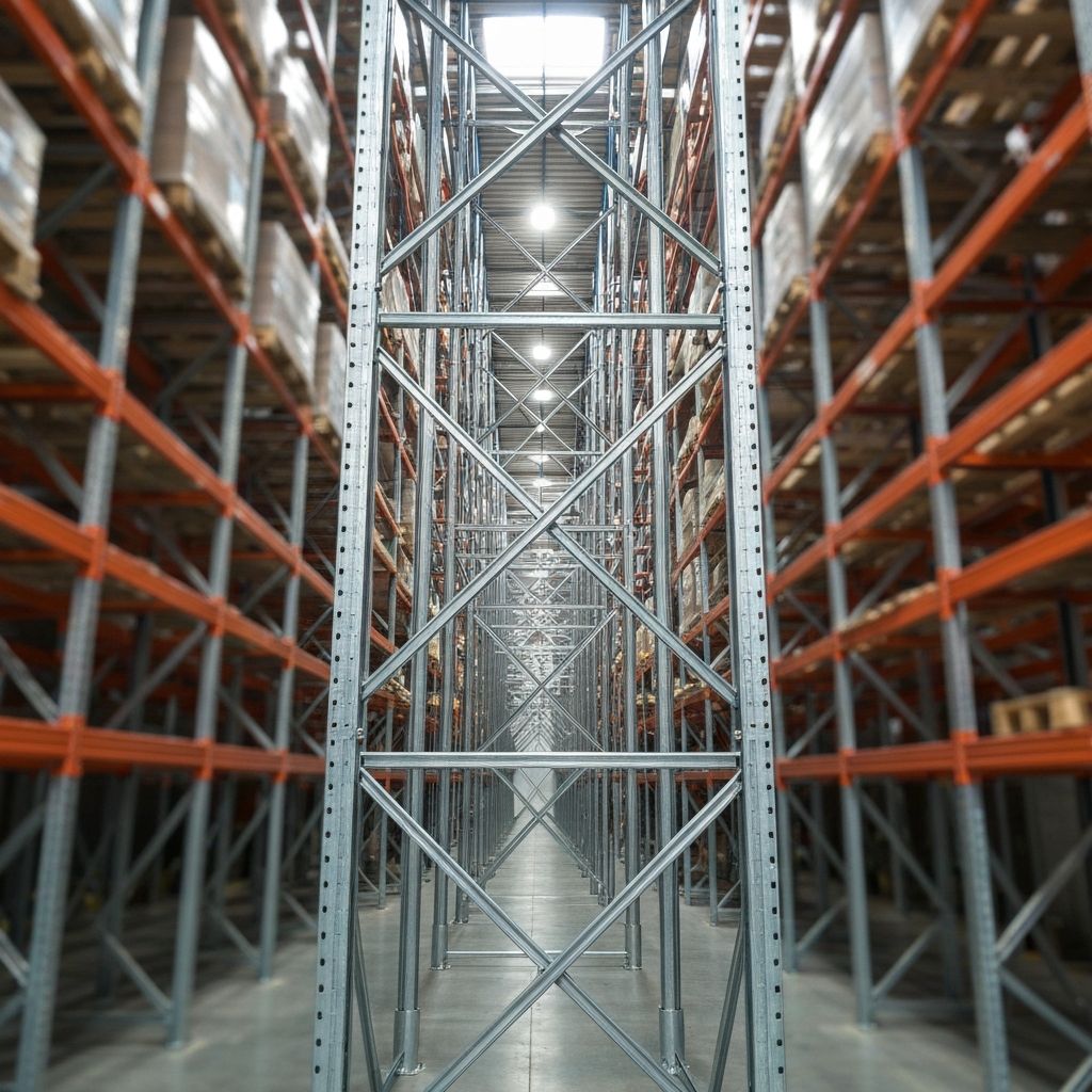 Seismic-rated racking installation