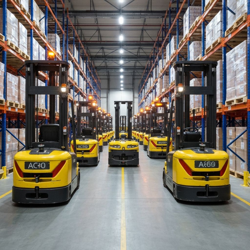 Autonomous Forklift Fleet